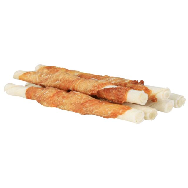 Trixie Snack Denta Fun Rollitos Pollo 28cm al mejor precio -Todoanimal.es