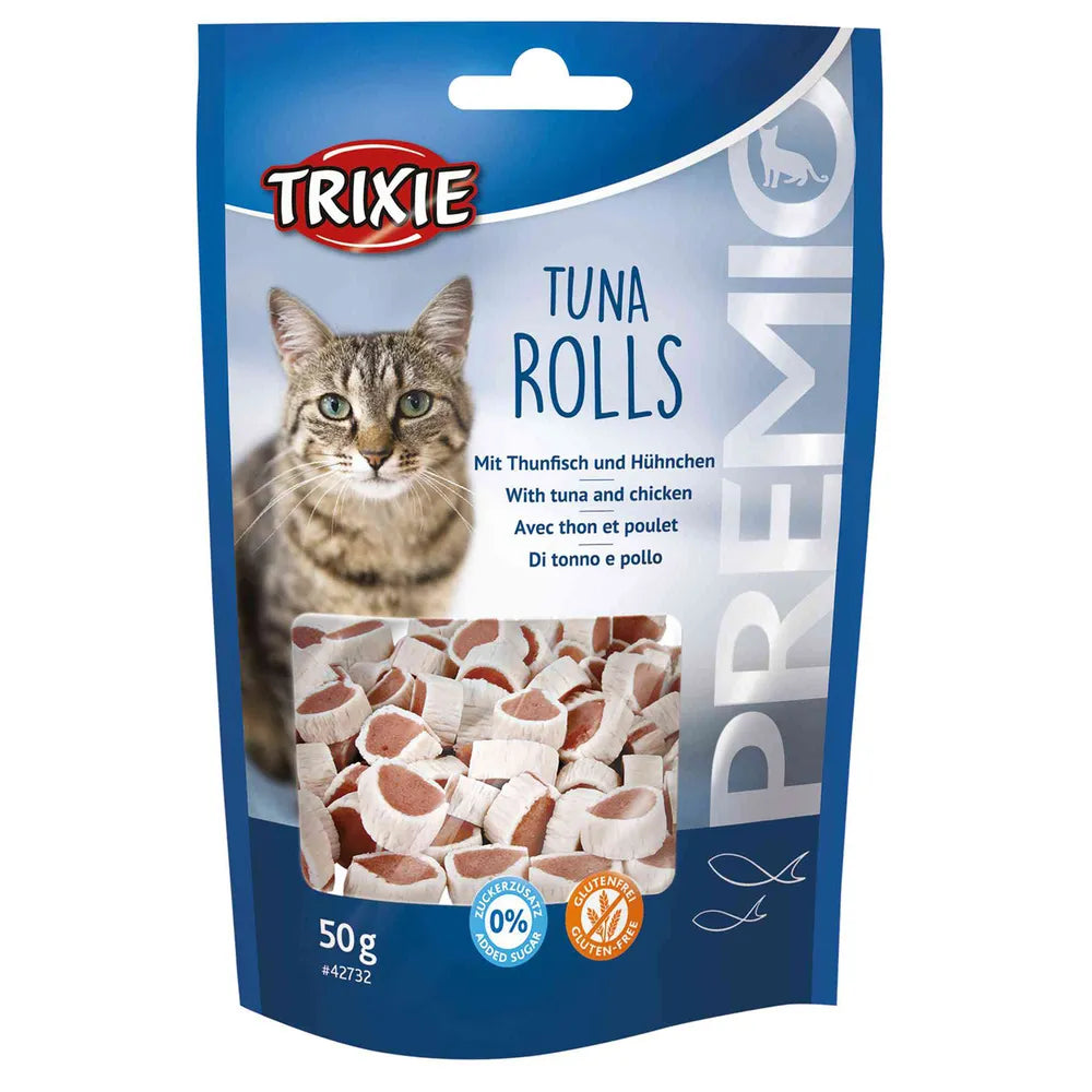 Trixie Tuna Rolls Snack de Atún para Gatos al mejor precio -Todoanimal.es