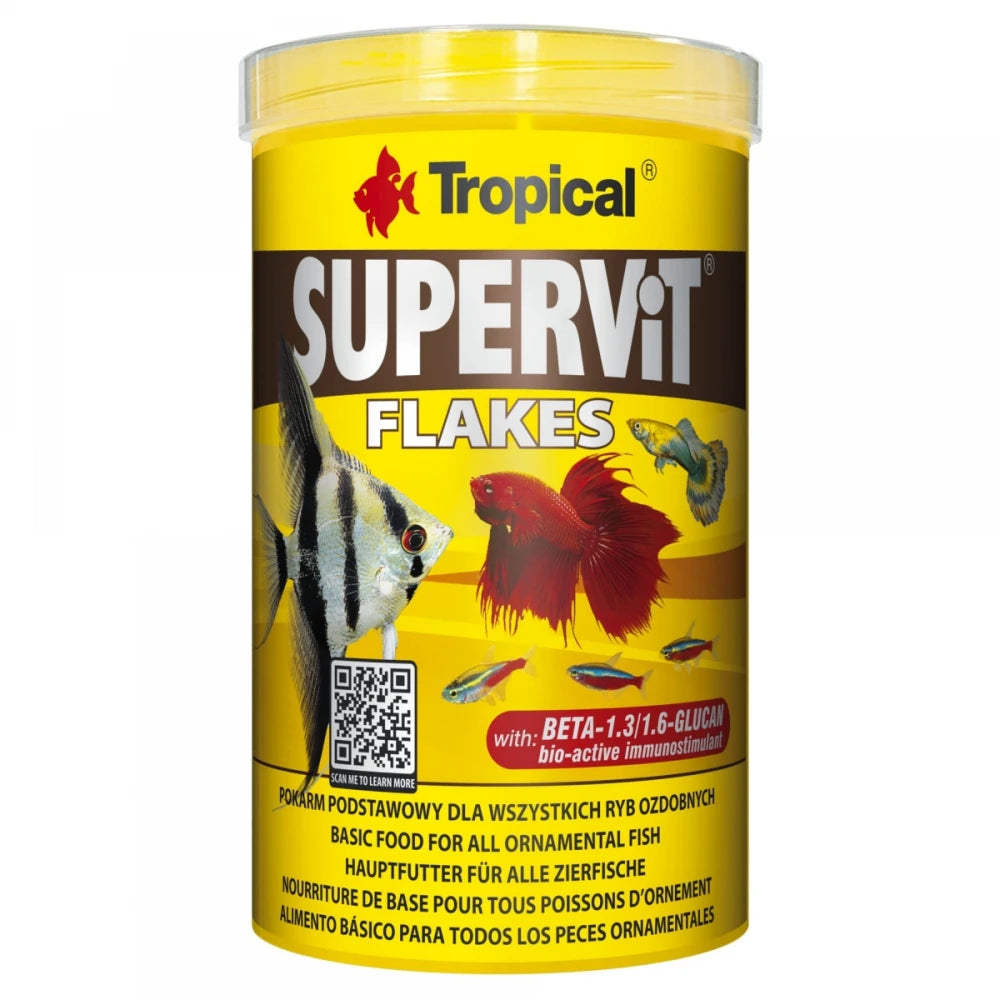Tropical Supervit Basic Comida de Alta Calidad para Peces al mejor precio -Todoanimal.es