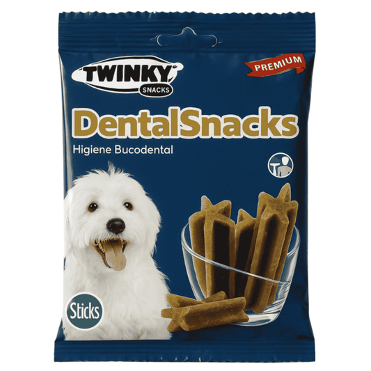 Twinky Dental Snacks para Perros 110 g | 7 Sticks Dentales al mejor precio -Todoanimal.es