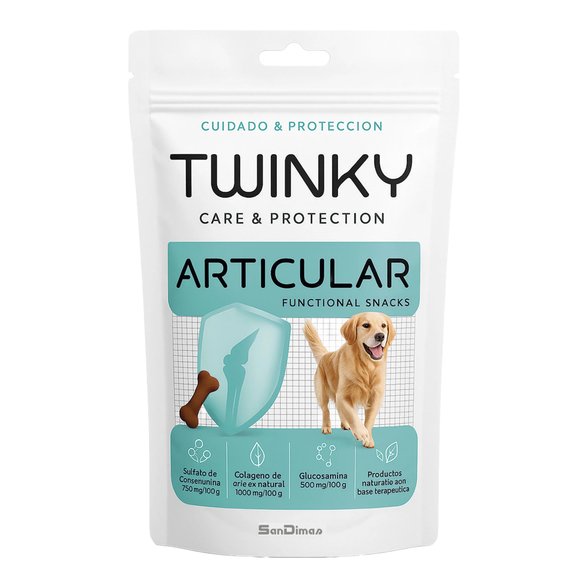 Twinky Snack Funcional Articular 100 g para Perros al mejor precio -Todoanimal.es