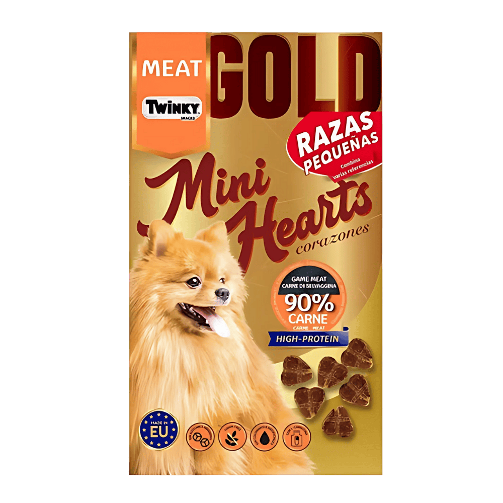 Twinky Snack Minihearts Corazones 60 g para Perros al mejor precio -Todoanimal.es