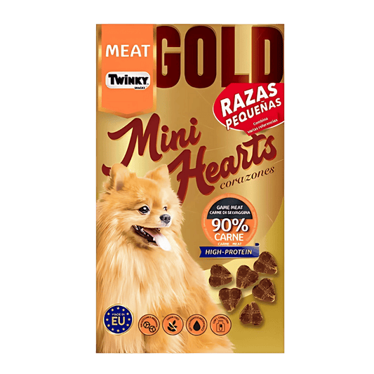 Twinky Snack Minihearts Corazones 60 g para Perros al mejor precio -Todoanimal.es