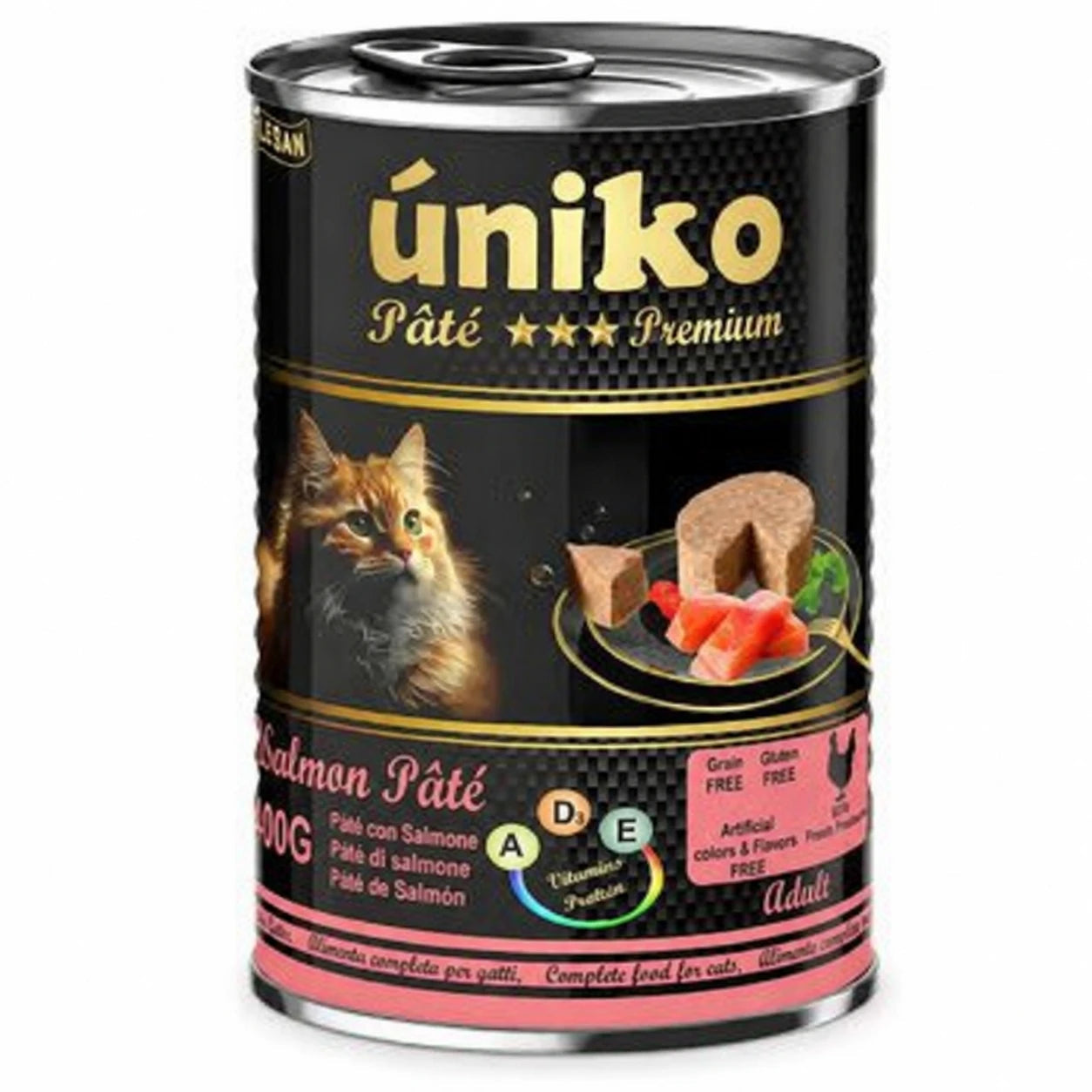 Uniko Comida Húmeda Paté para Gatos 400 g al mejor precio -Todoanimal.es