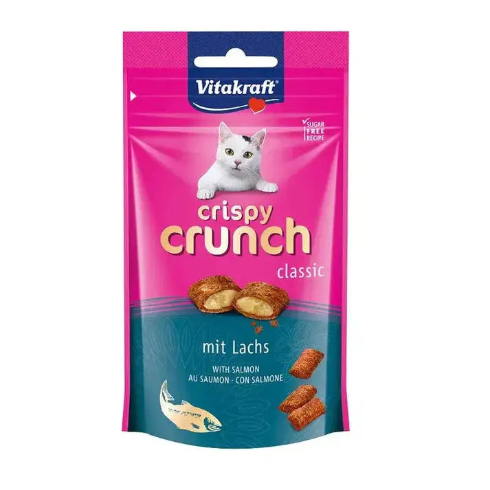 VITAKRAFT CRISPY CRUNCH SALMÓN 60GR VITAKRAFT SPAIN, S.L.