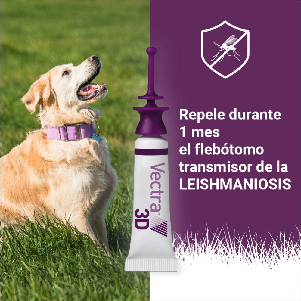 Vectra 3D Pipeta Antiparasitaria para Perros al mejor precio -Todoanimal.es