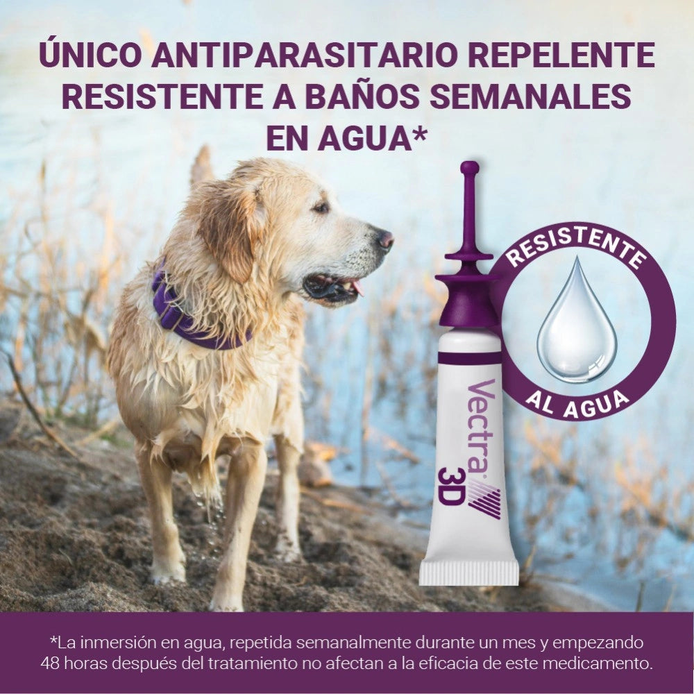 Vectra 3D Pipeta Antiparasitaria para Perros al mejor precio -Todoanimal.es