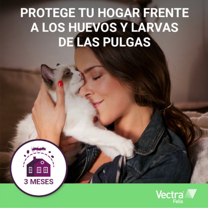 Vectra Gato 0,6-10 kg 3 Pipetas al mejor precio -Todoanimal.es