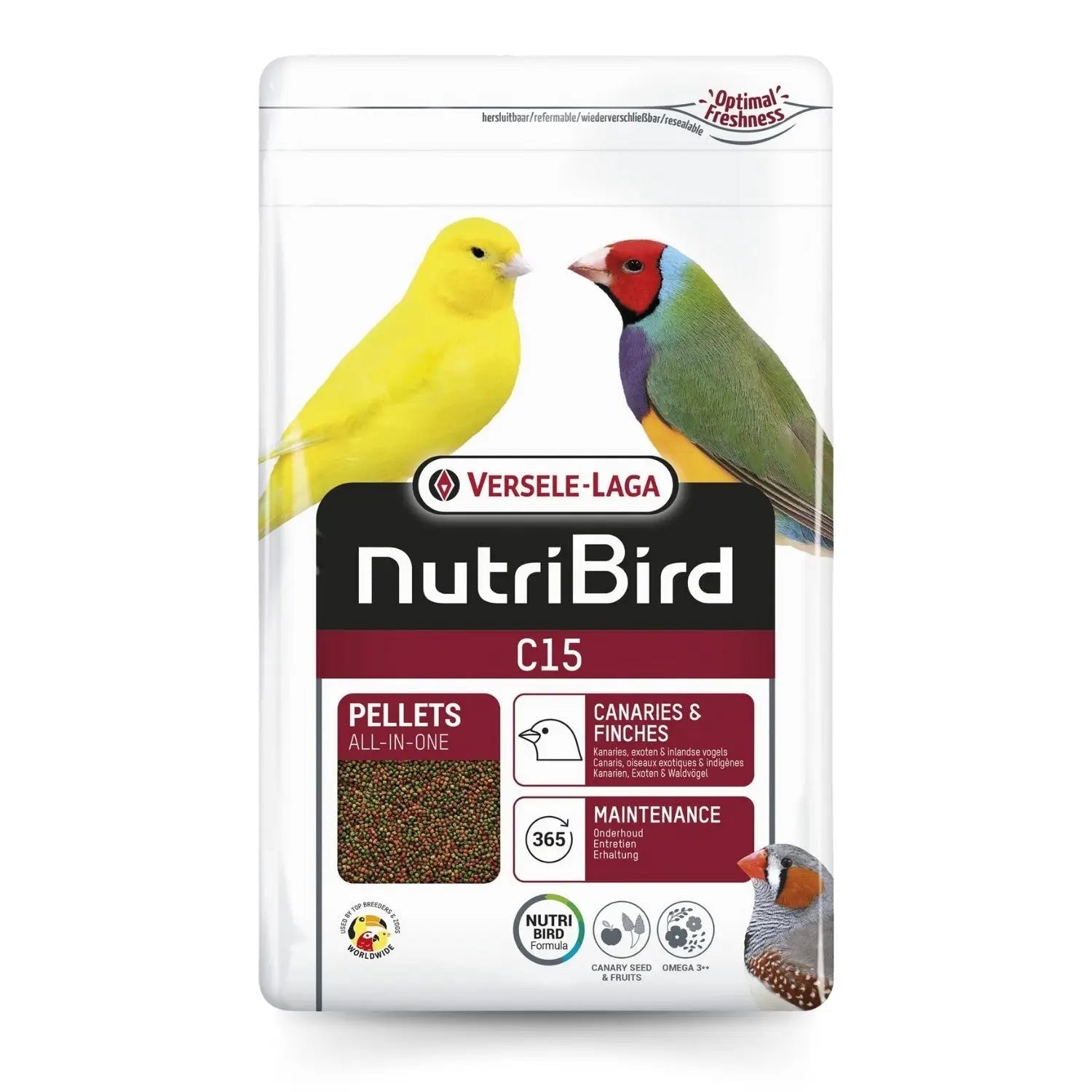 Versele Nutribird Canarios C15 Alimento para Canarios al mejor precio -Todoanimal.es
