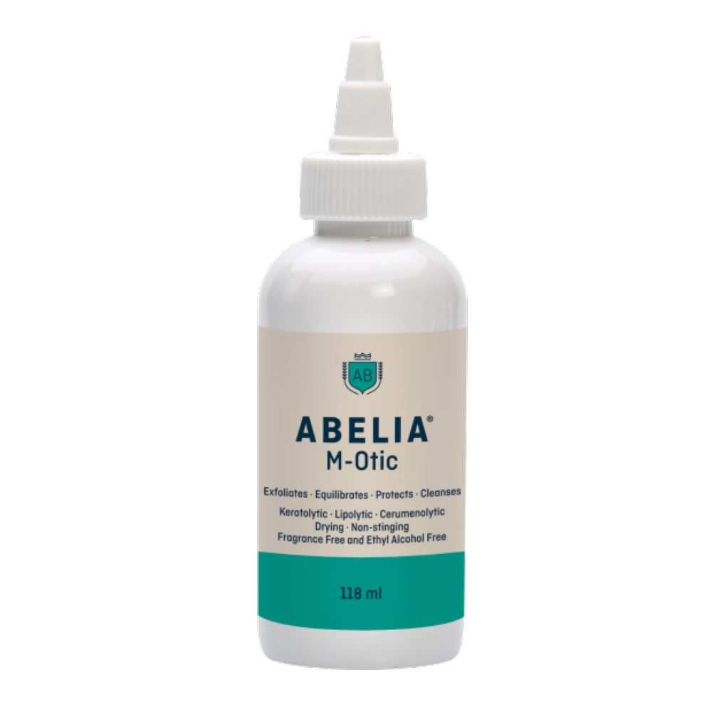 Vetnova Abelia M-Otic Limpiador Ótico 118ml al mejor precio -Todoanimal.es