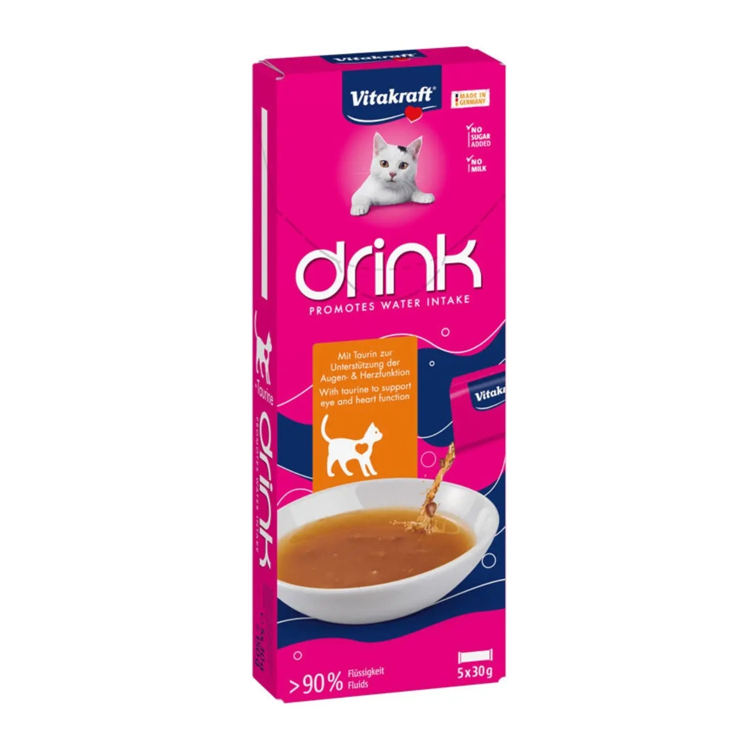 Vitakraft Cat Drink Pack 5x30gr Bebida para Gatos VITAKRAFT