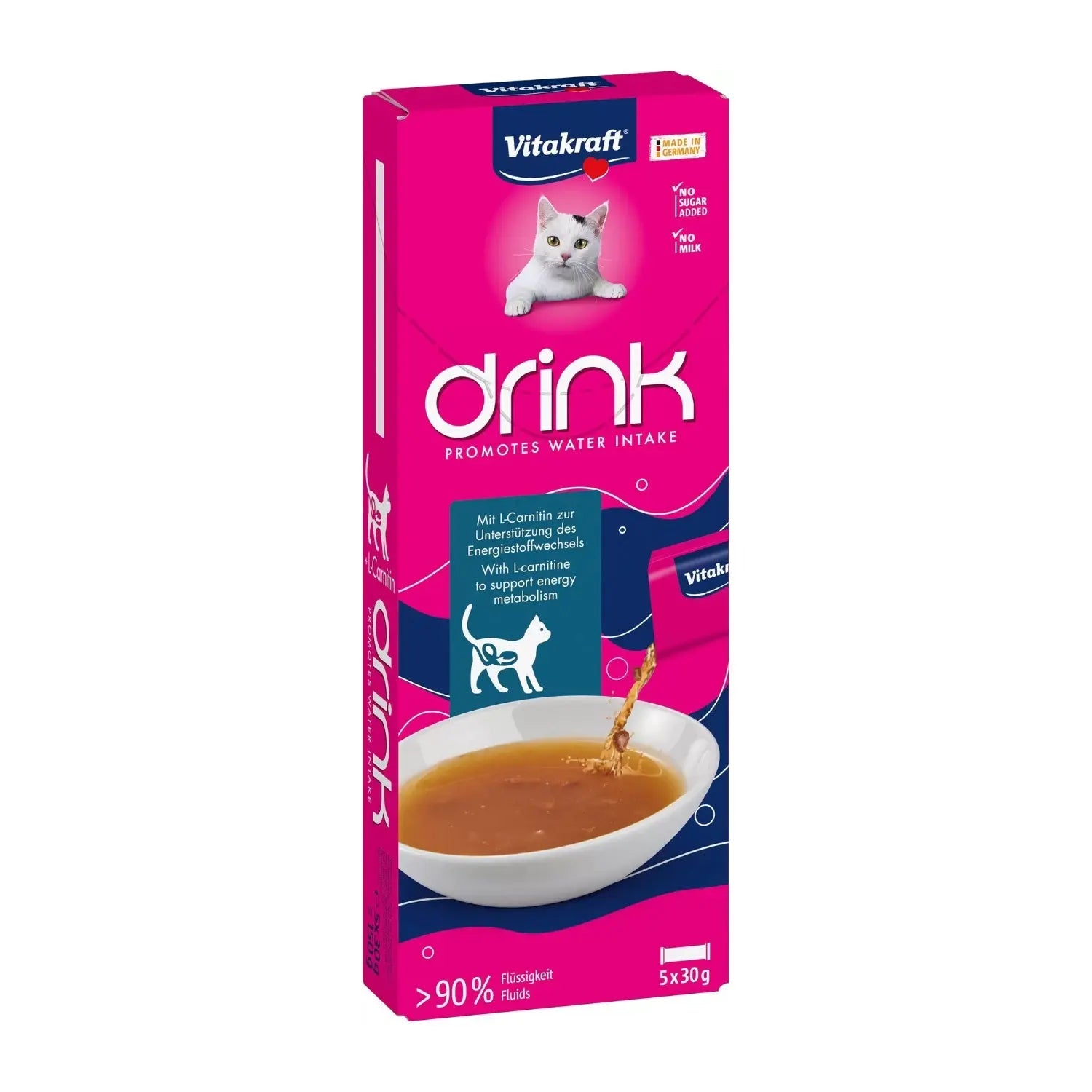 Vitakraft Cat Drink Pack 5x30gr Bebida para Gatos VITAKRAFT