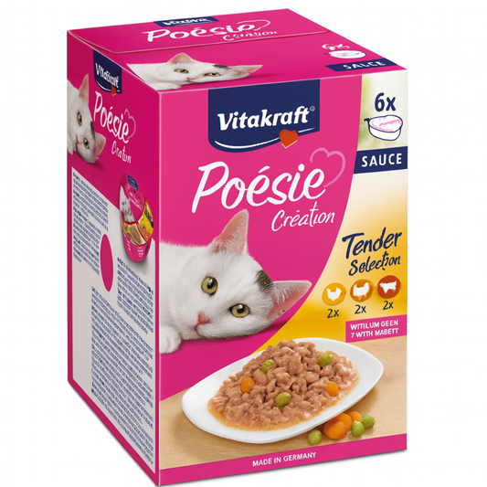 Vitakraft Cat Poesie Multipack Salsas al mejor precio -Todoanimal.es