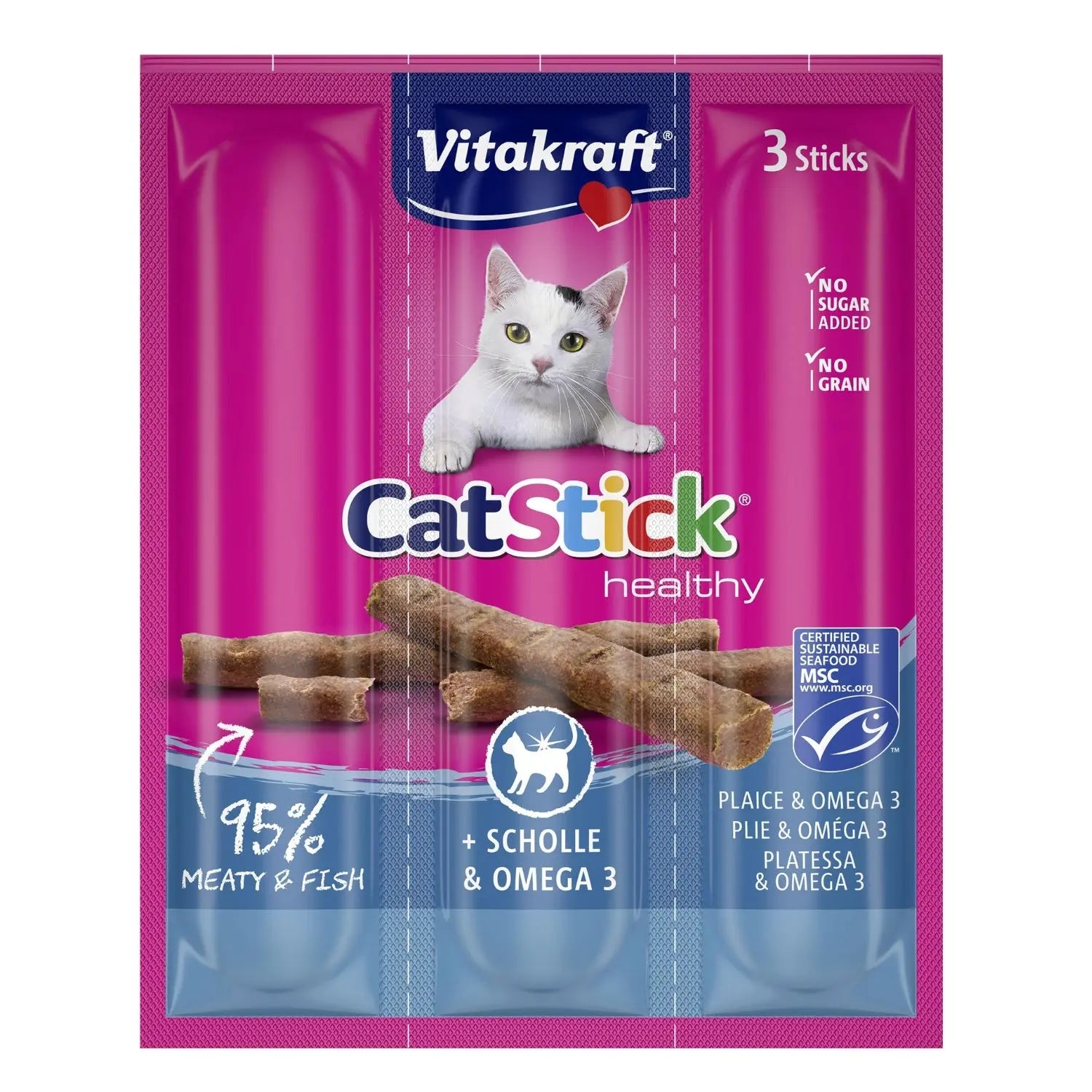 Vitakraft Cat Stick Mini Pescado Omega 3 VITAKRAFT