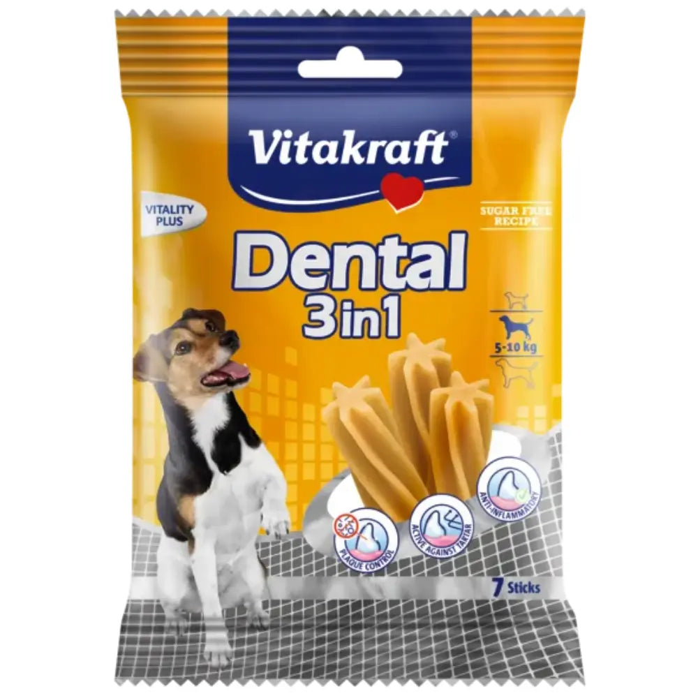 Vitakraft Dental 3 En 1 al mejor precio -Todoanimal.es