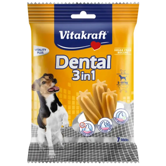Vitakraft Dental 3 En 1 al mejor precio -Todoanimal.es