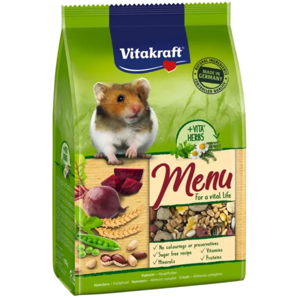 Vitakraft Menu Vital Hamster 400 g al mejor precio -Todoanimal.es