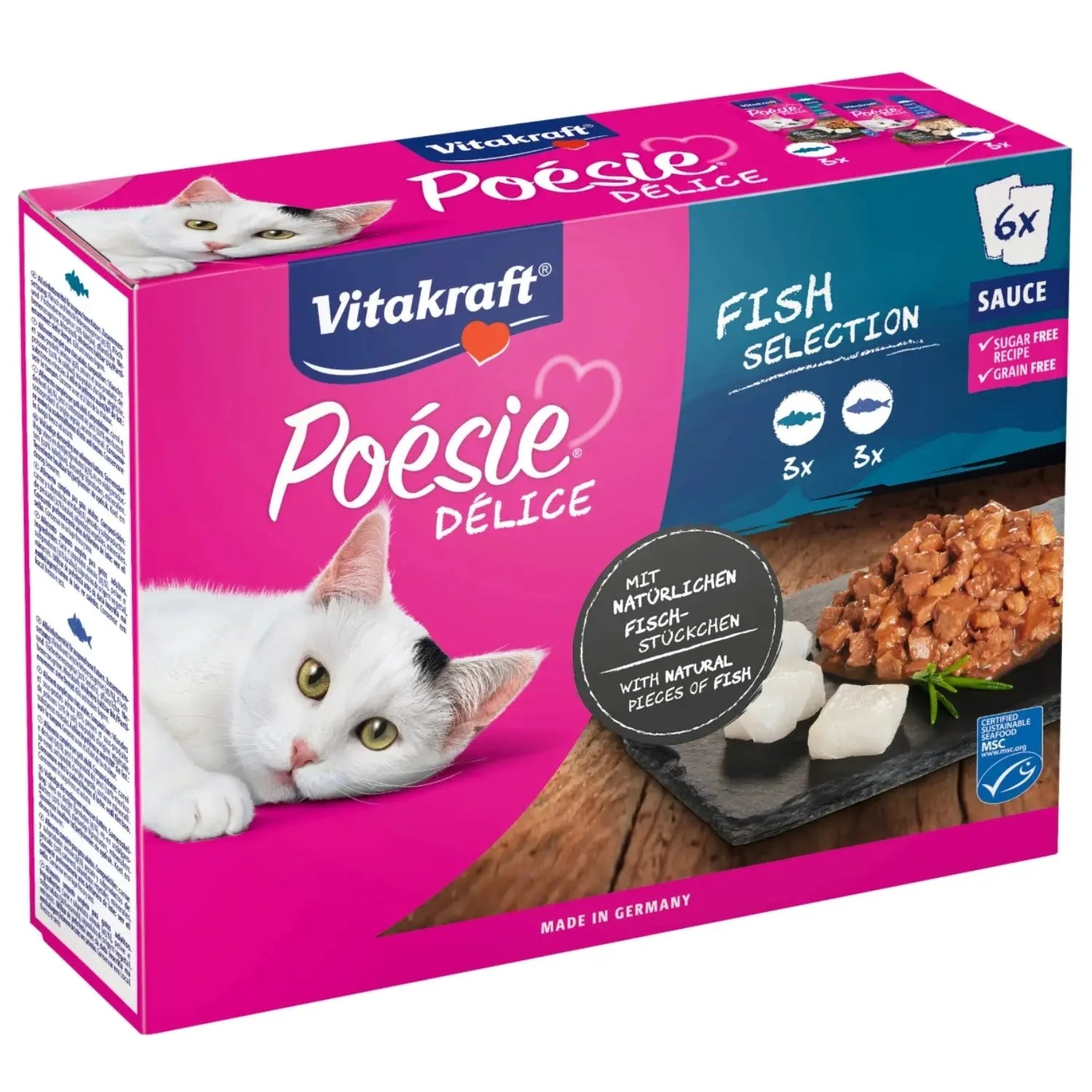 Vitakraft Poesie Deli Sauce Pack 6x85gr VITAKRAFT