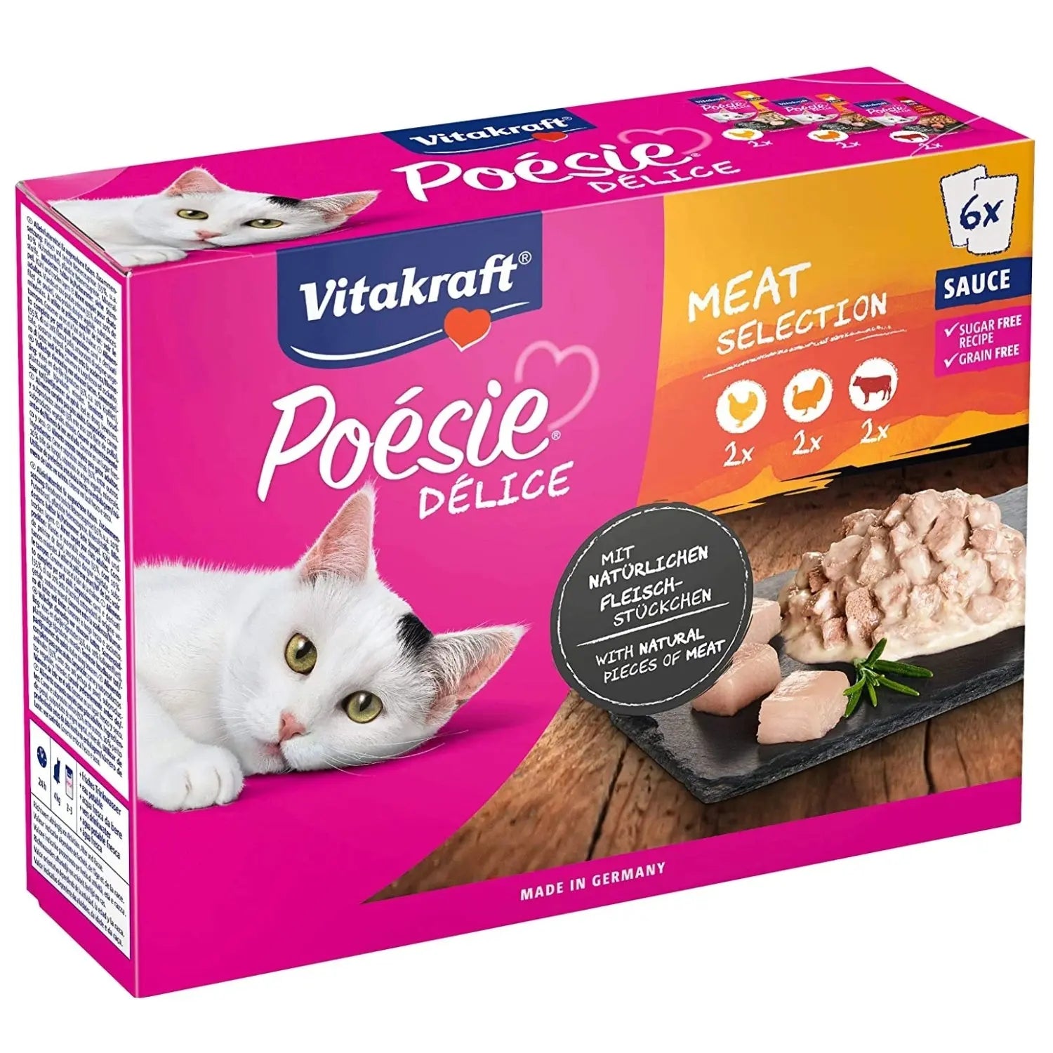 Vitakraft Poesie Deli Sauce Pack 6x85gr VITAKRAFT