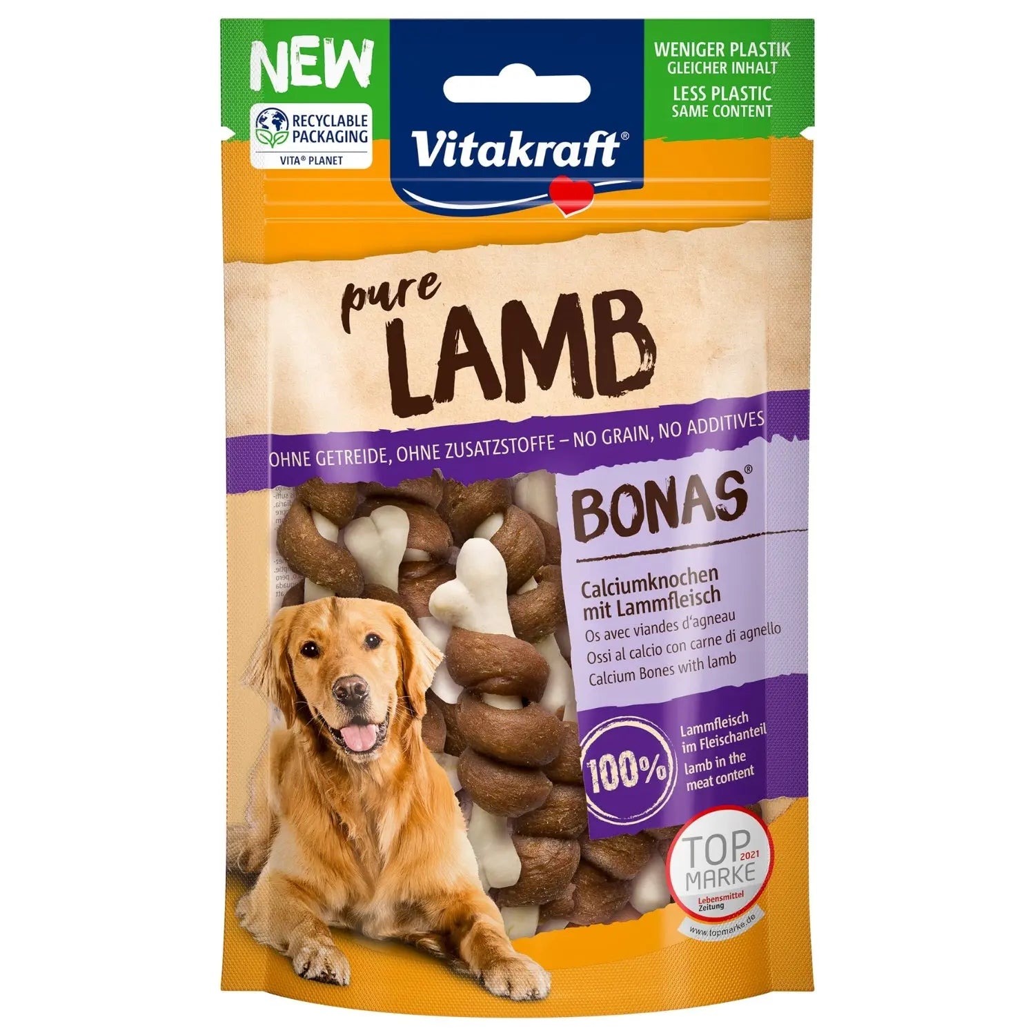 Vitakraft Pure Lamb Bonas de Cordero 80gr VITAKRAFT