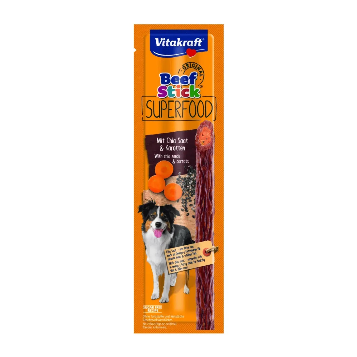 Vitakraft Snack Beef Stick Superfood 25gr VITAKRAFT SPAIN, S.L.