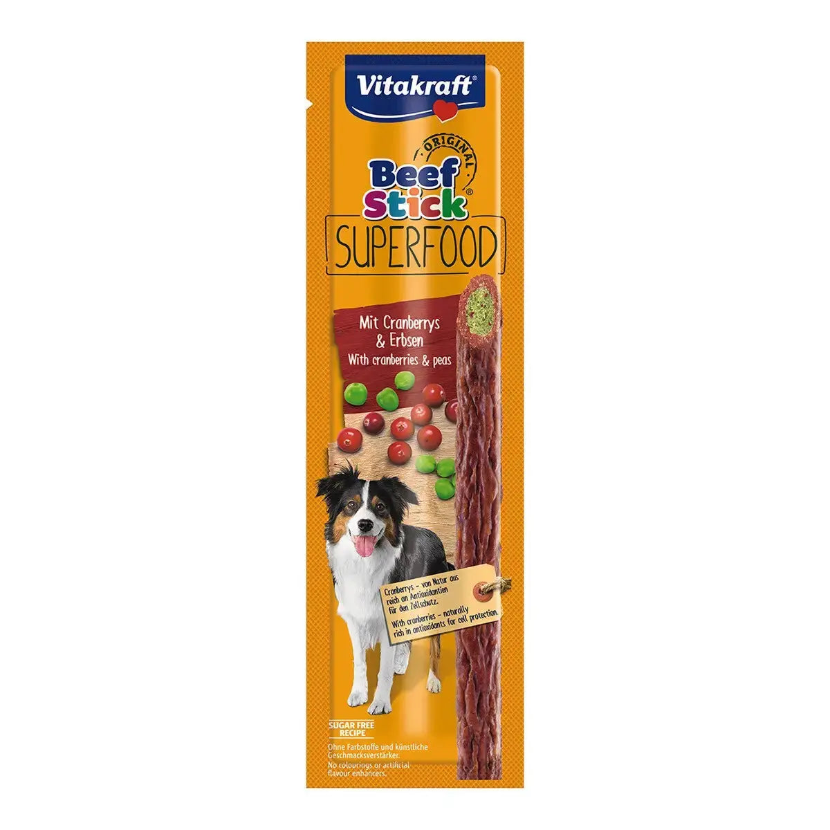 Vitakraft Snack Beef Stick Superfood 25gr VITAKRAFT SPAIN, S.L.