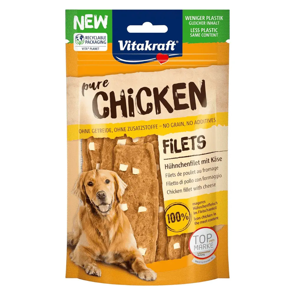 Vitakraft Snack Puro Tiras para Perros | Distintos Sabores al mejor precio -Todoanimal.es