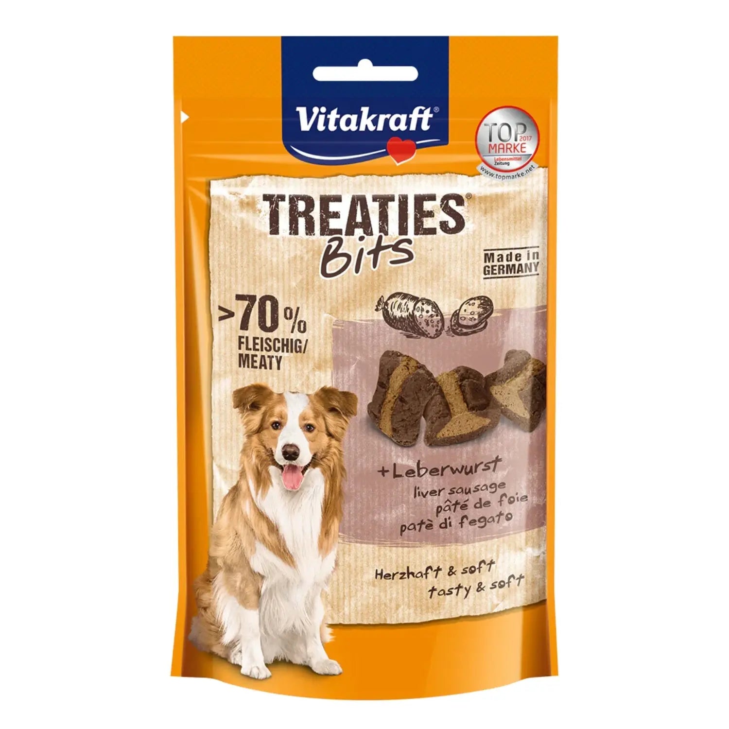 Vitakraft Snack Treaties Bits Paté de Hígado 120gr VITAKRAFT