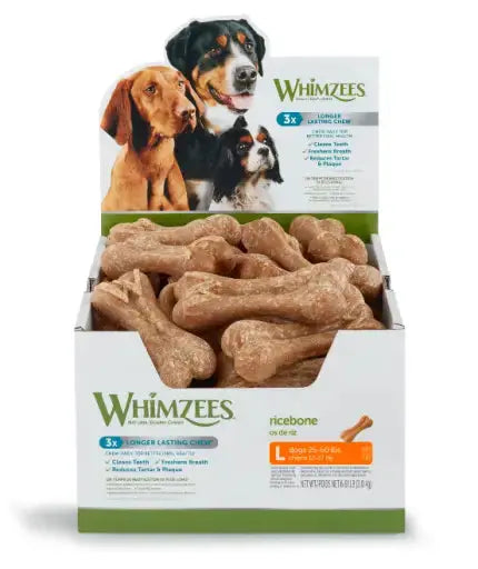 WHIMZEES HUESO CON ARROZ DISTRIVET S.L.