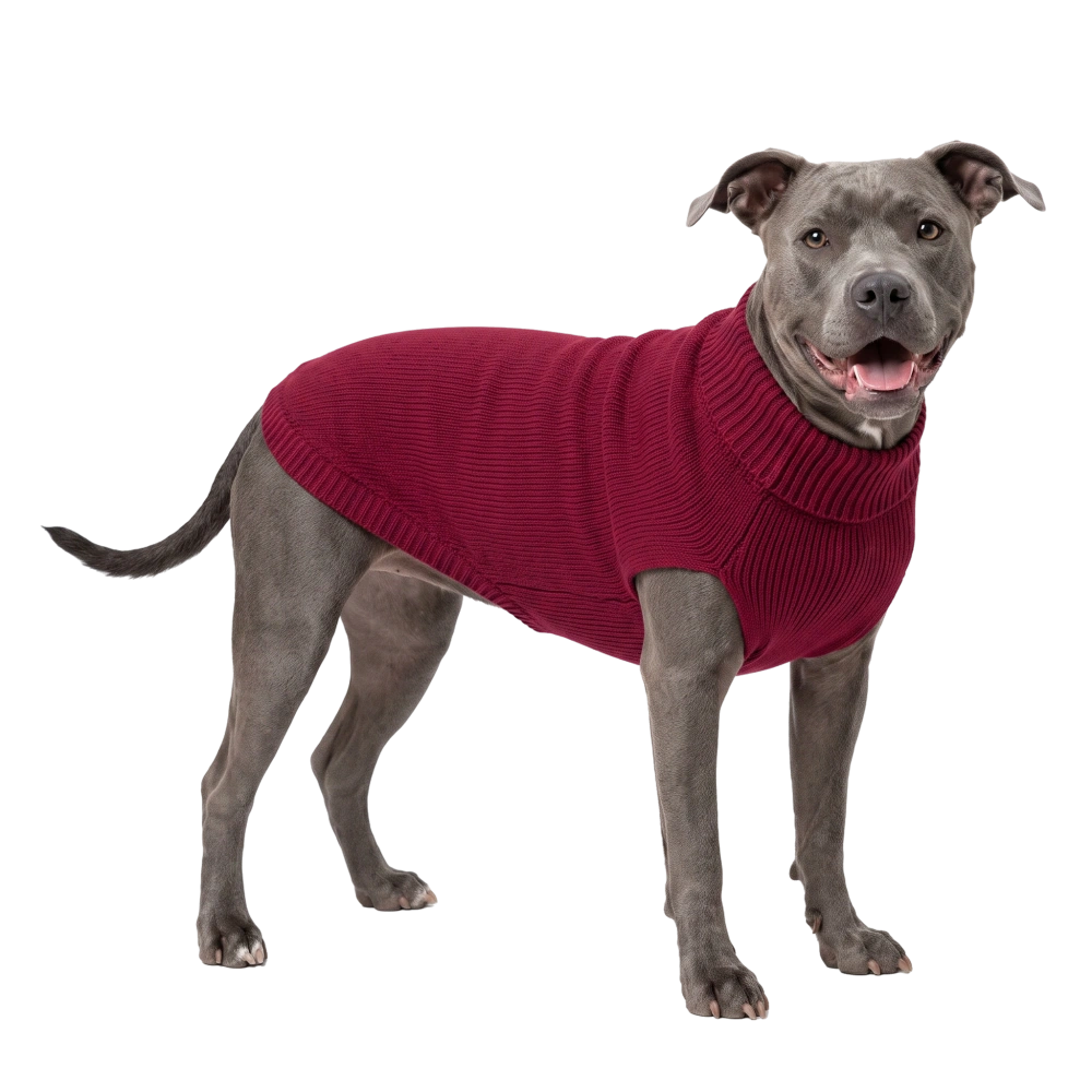 Welova Jersey de Punto Liso Burdeos para Perros al mejor precio -Todoanimal.es