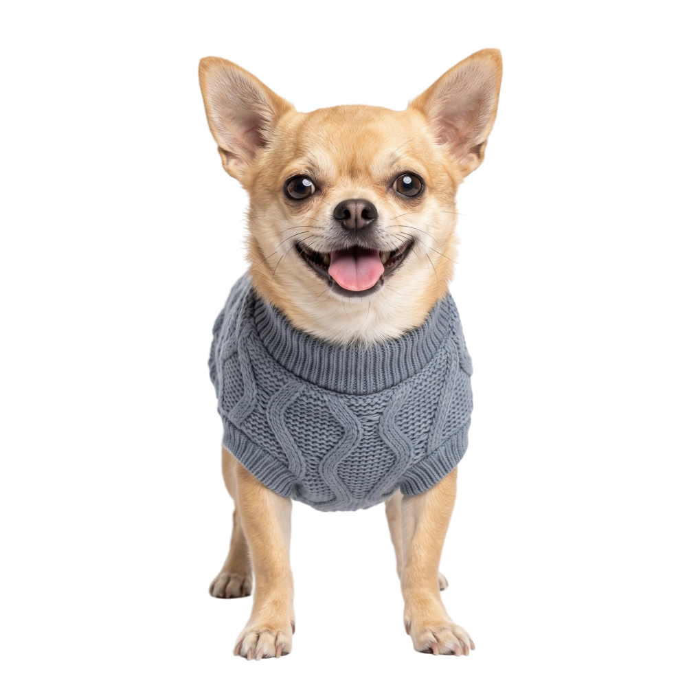 Welova Jersey de Punto Rombos para Perros al mejor precio -Todoanimal.es