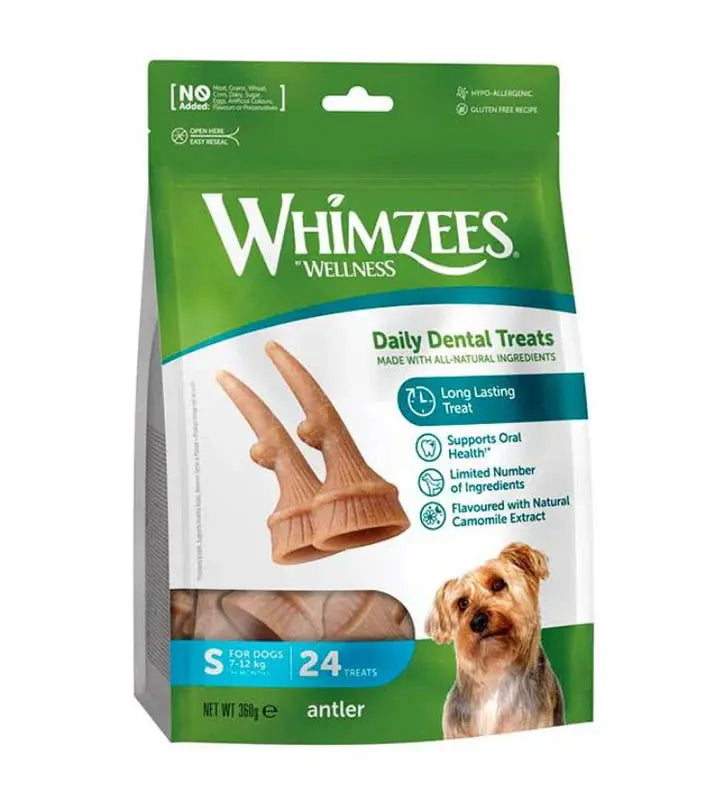Whimzees Asta Occupy "S" Bolsa 360Gr 24Udes WHIMZEES