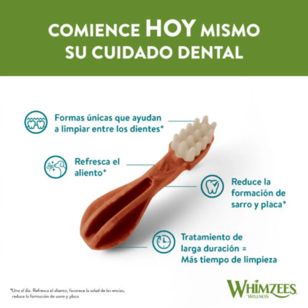 Whimzees Cepillo Mix Bolsa 360 g al mejor precio -Todoanimal.es