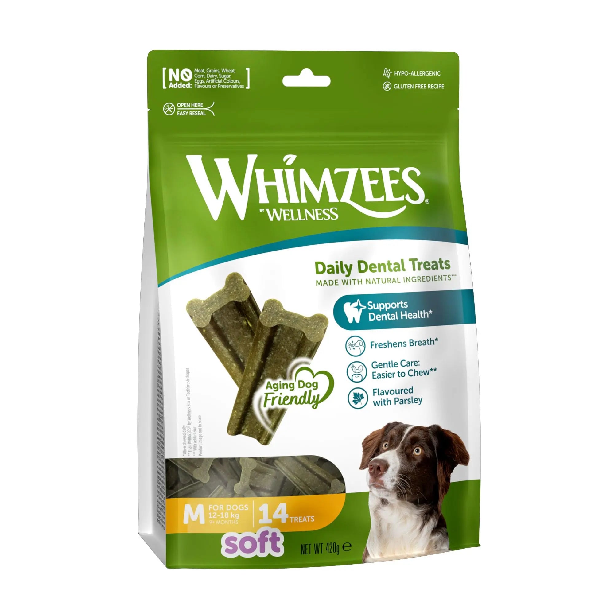 Whimzees Soft Value - Bolsa de 360g WHIMZEES