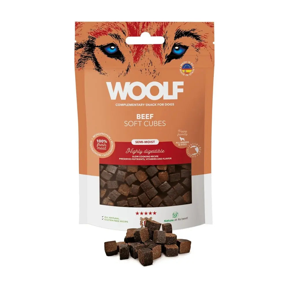 Woolf Snack Natural Semihúmedo para Perros 100 g al mejor precio -Todoanimal.es