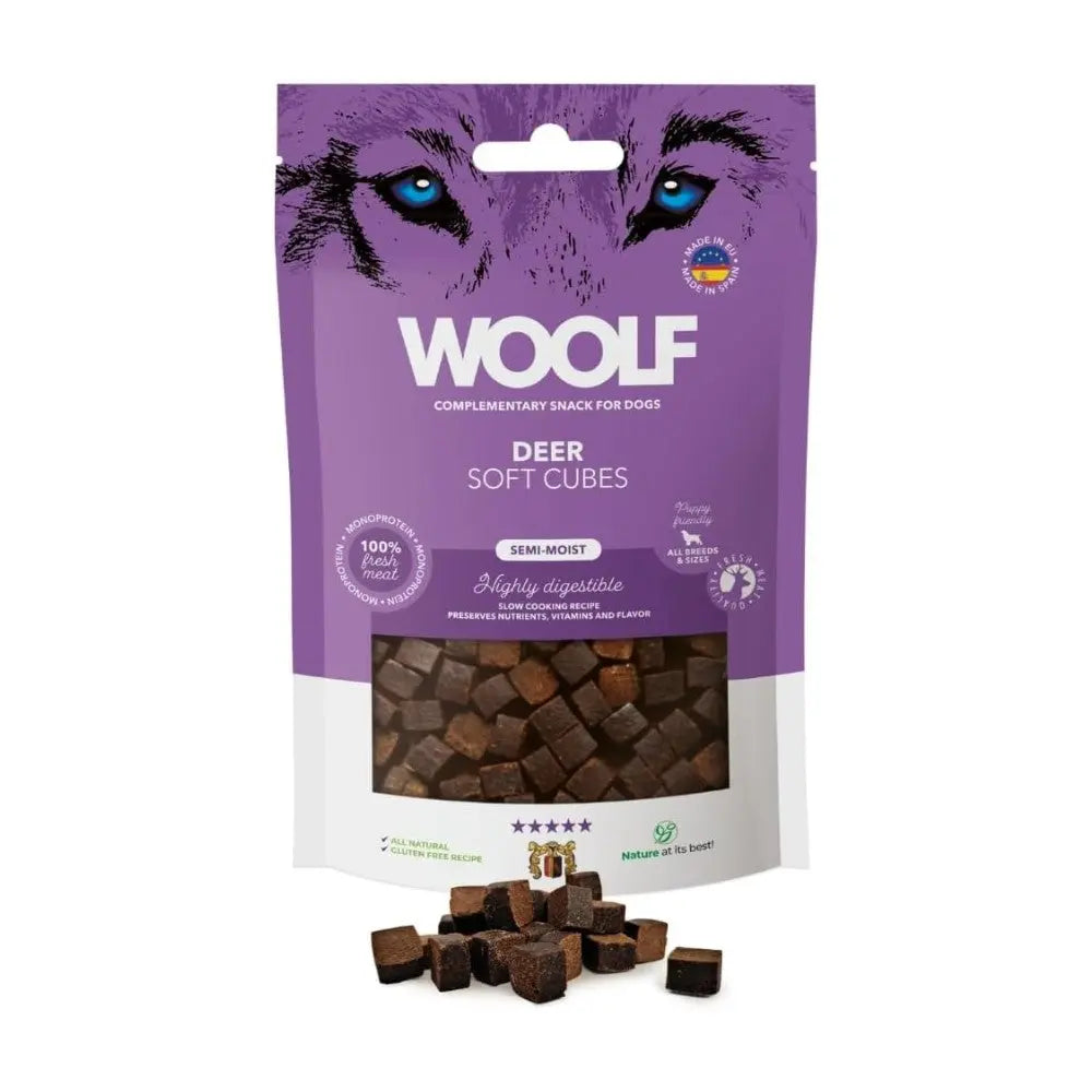 Woolf Snack Natural Semihúmedo para Perros 100 g al mejor precio -Todoanimal.es