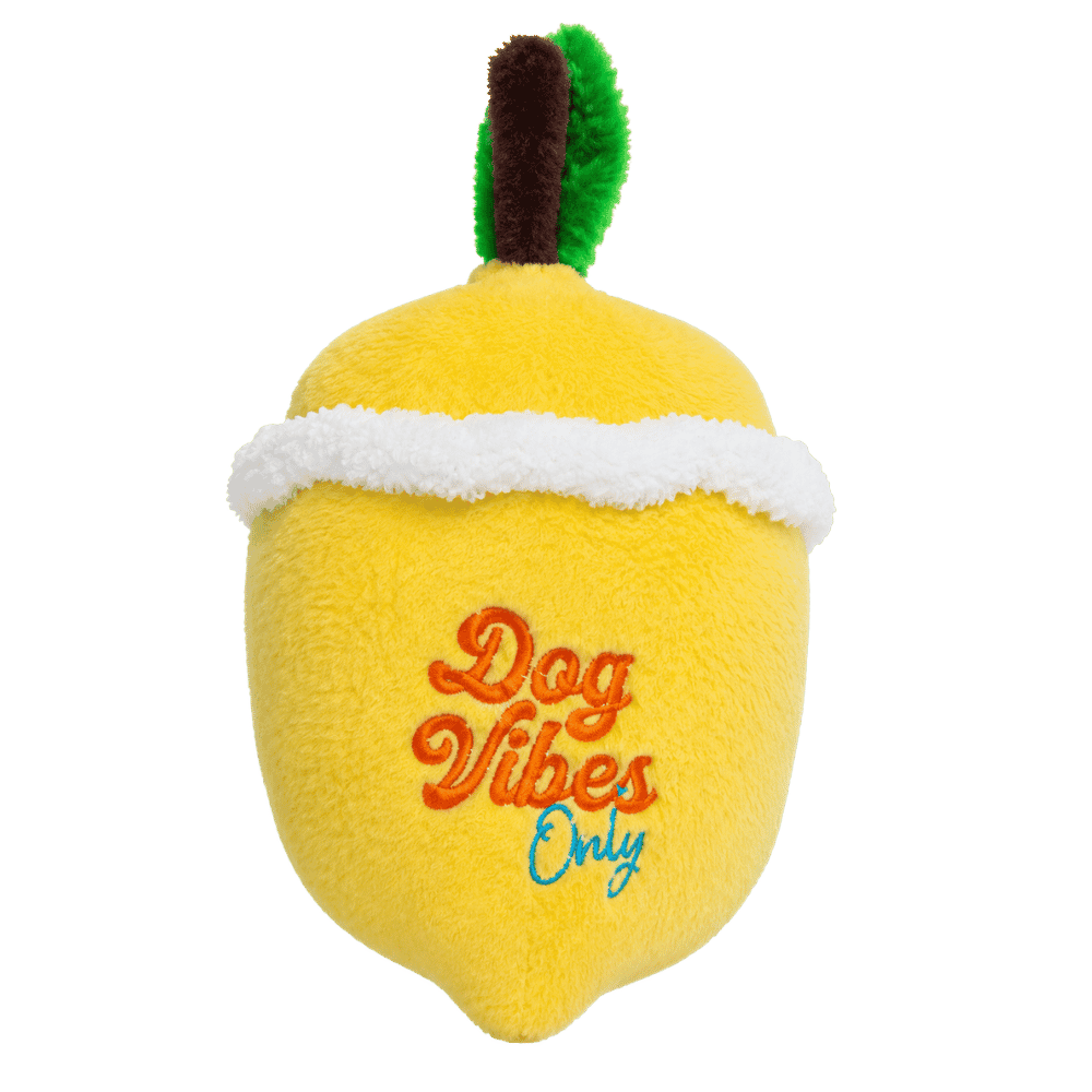 Wouapy Limón Helado con Sonido Peluche Juguete para Perros al mejor precio -Todoanimal.es