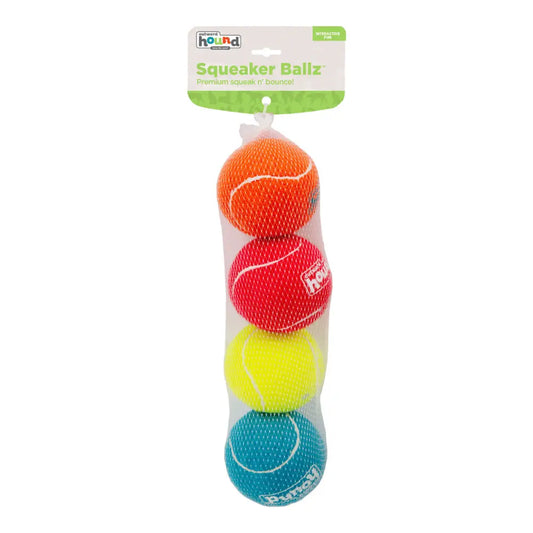 Wouapy Pelota de Tenis Pack 4 uds Juguete Flotante para Perros al mejor precio -Todoanimal.es