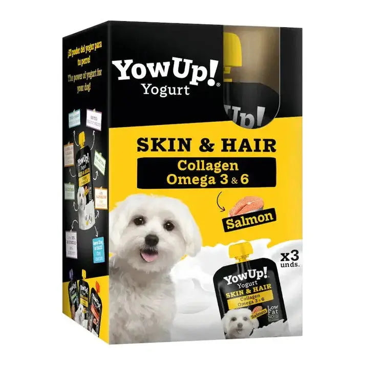 YOWUP YOGUR SKIN & HAIR PARA PERROS 115GR PACK-3 GLORIA PETS S.L.