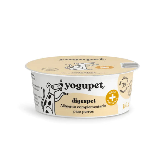 Yogupet Yogurt Funcional Digespet para Perros 110 g al mejor precio -Todoanimal.es