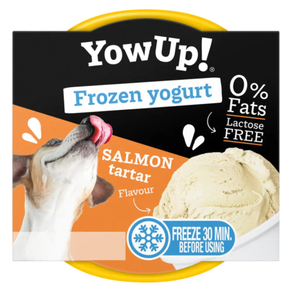 Yowup Helado Yogurt Tartar Salmón 110 g al mejor precio -Todoanimal.es