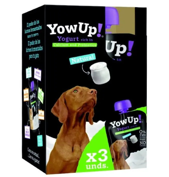 Yowup Yogur Para Perros 115Gr Pack-3 - Precios Más Baratos - Todoanimal