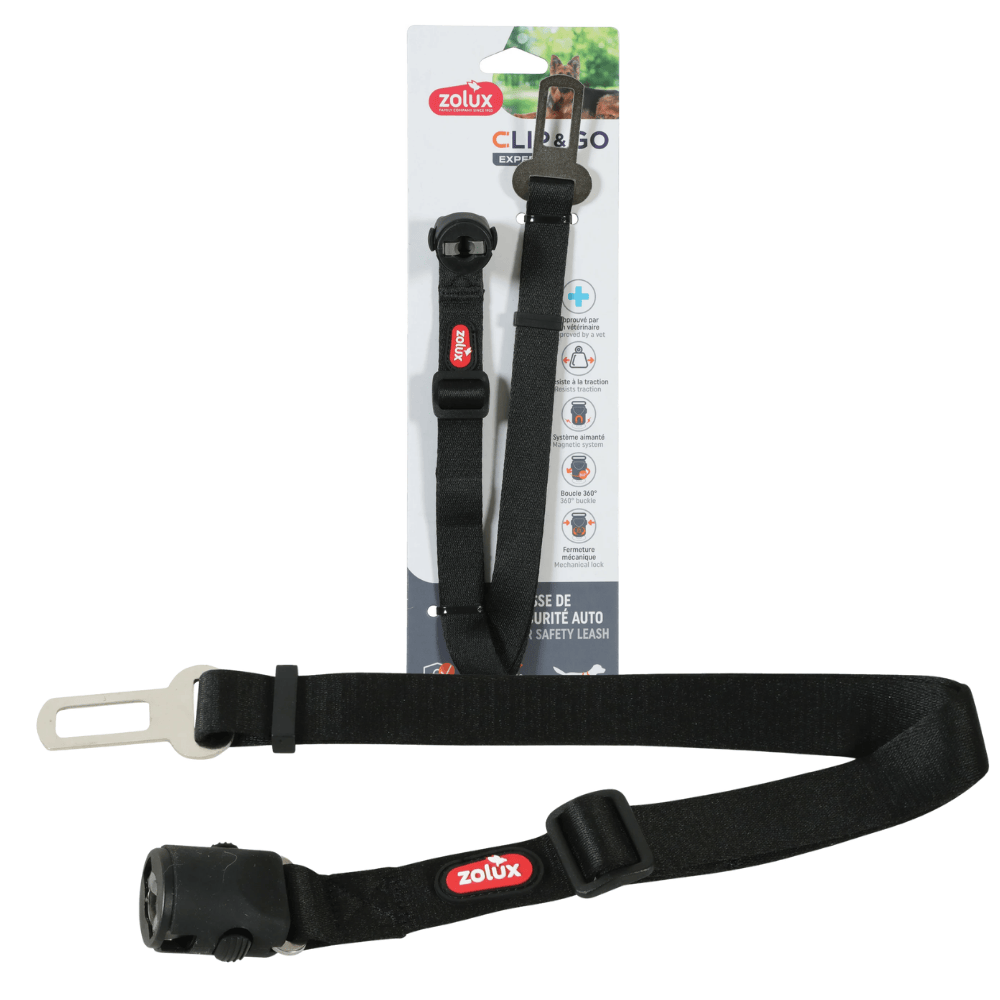 Zolux Adaptador Cinturón de Seguridad para Coche Clip & Go para Perros al mejor precio -Todoanimal.es