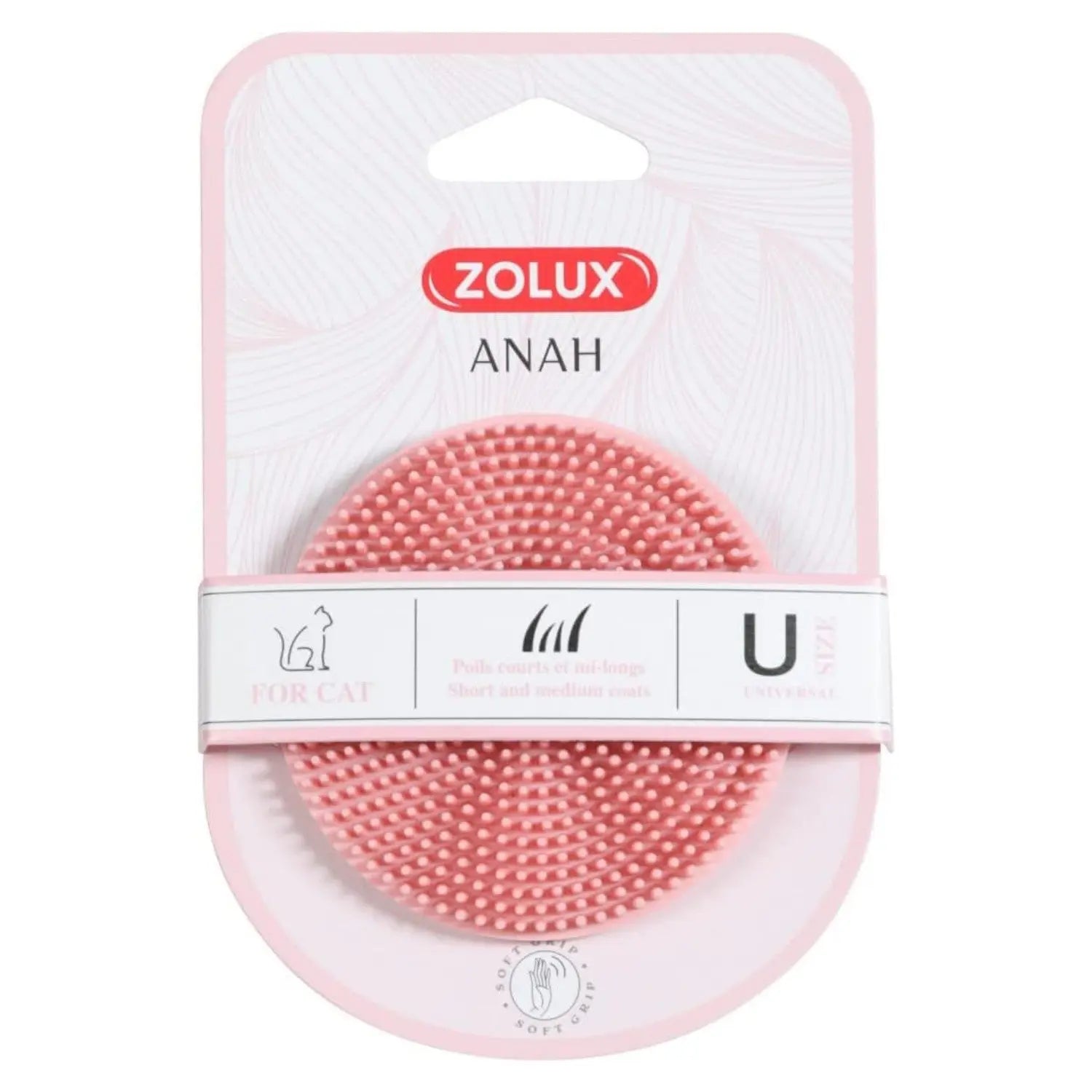 Zolux Anah Cepillo de Caucho para Gatos ZOLUX