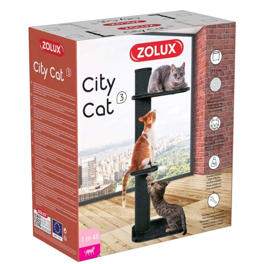Zolux Árbol Rascador City Cat Poste para Gatos al mejor precio -Todoanimal.es