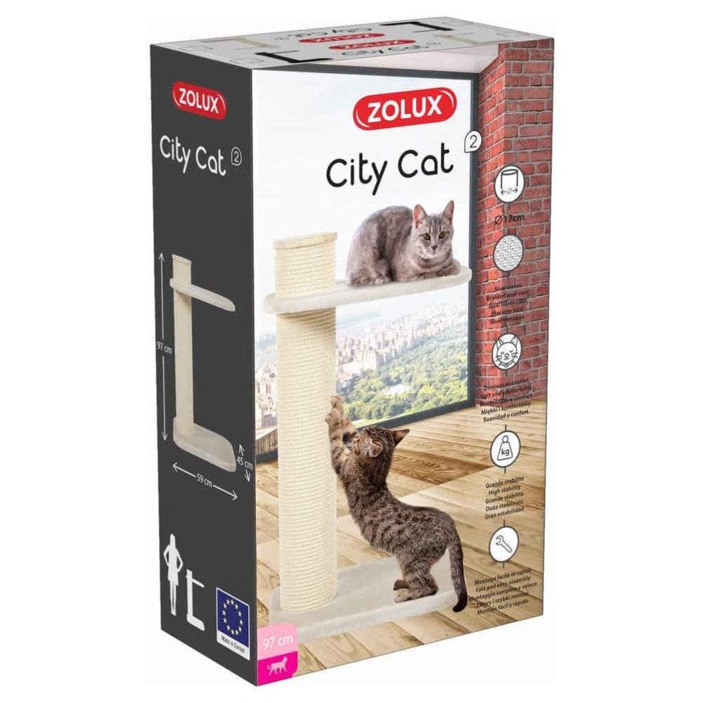 Zolux Árbol Rascador City Cat Poste para Gatos al mejor precio -Todoanimal.es