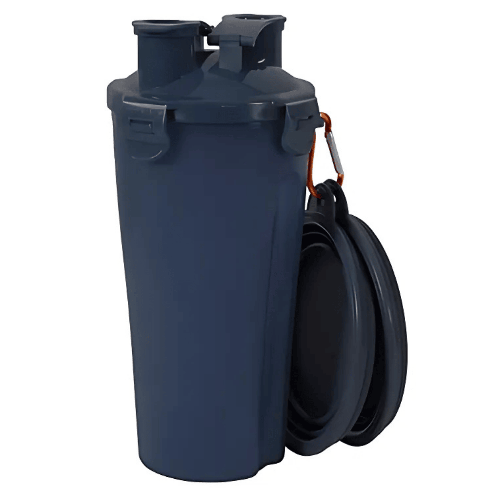 Zolux Botella Bivouak 2 en 1 Agua y Comida para Perros y Gatos al mejor precio -Todoanimal.es