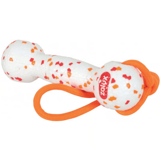 Zolux Juguete Mancuerna Flotante con Cuerda 38cm ETPU al mejor precio -Todoanimal.es