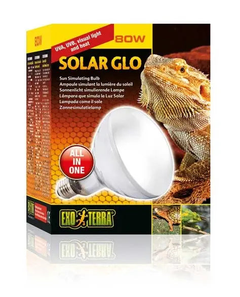 EXO TERRA SOLAR GLO VAPOR DE MERCURIO 80 W - Todoanimal.es