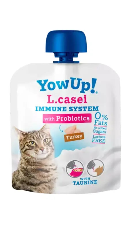 Yowup Yogur L.Casei Pavo Para Gatos 85Gr